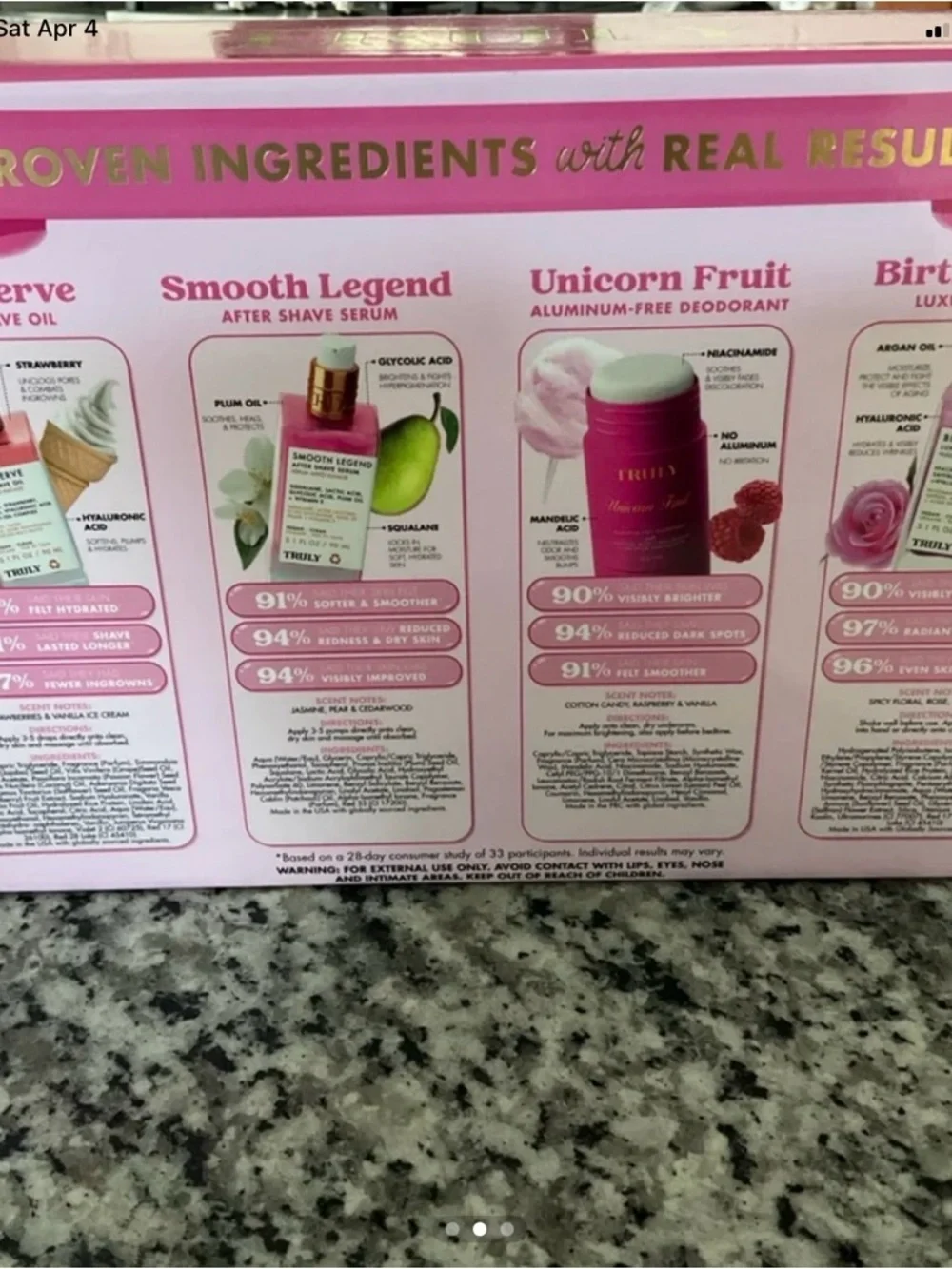 TRULY The Viral Edit Skin Care Set NWT - Picture 3 of 3